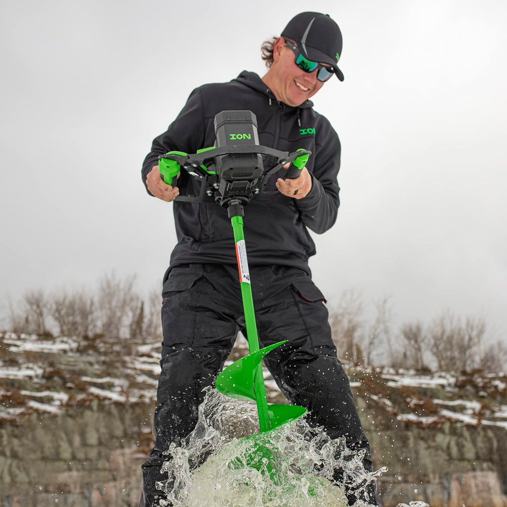 ION Alpha ergonomic handle reduces fatigue during long sessions.