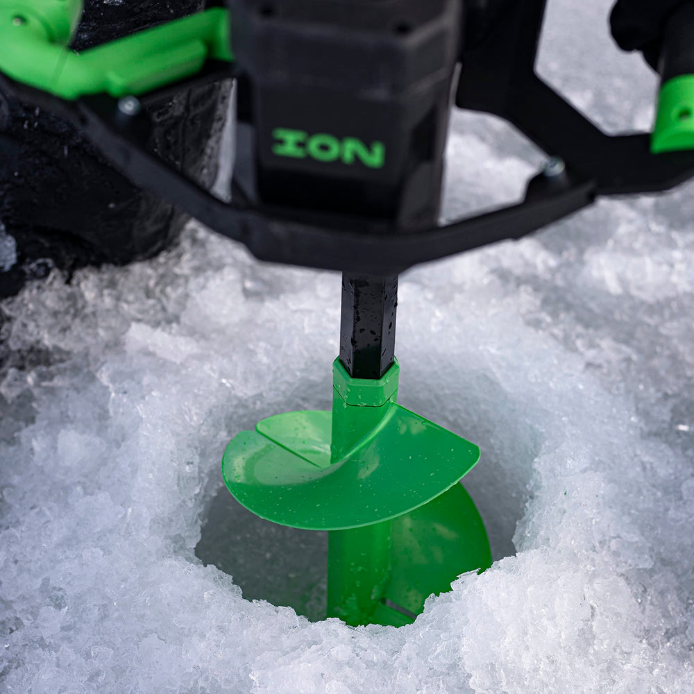 ION Alpha Plus ergonomic handle supports comfortable use during long sessions.