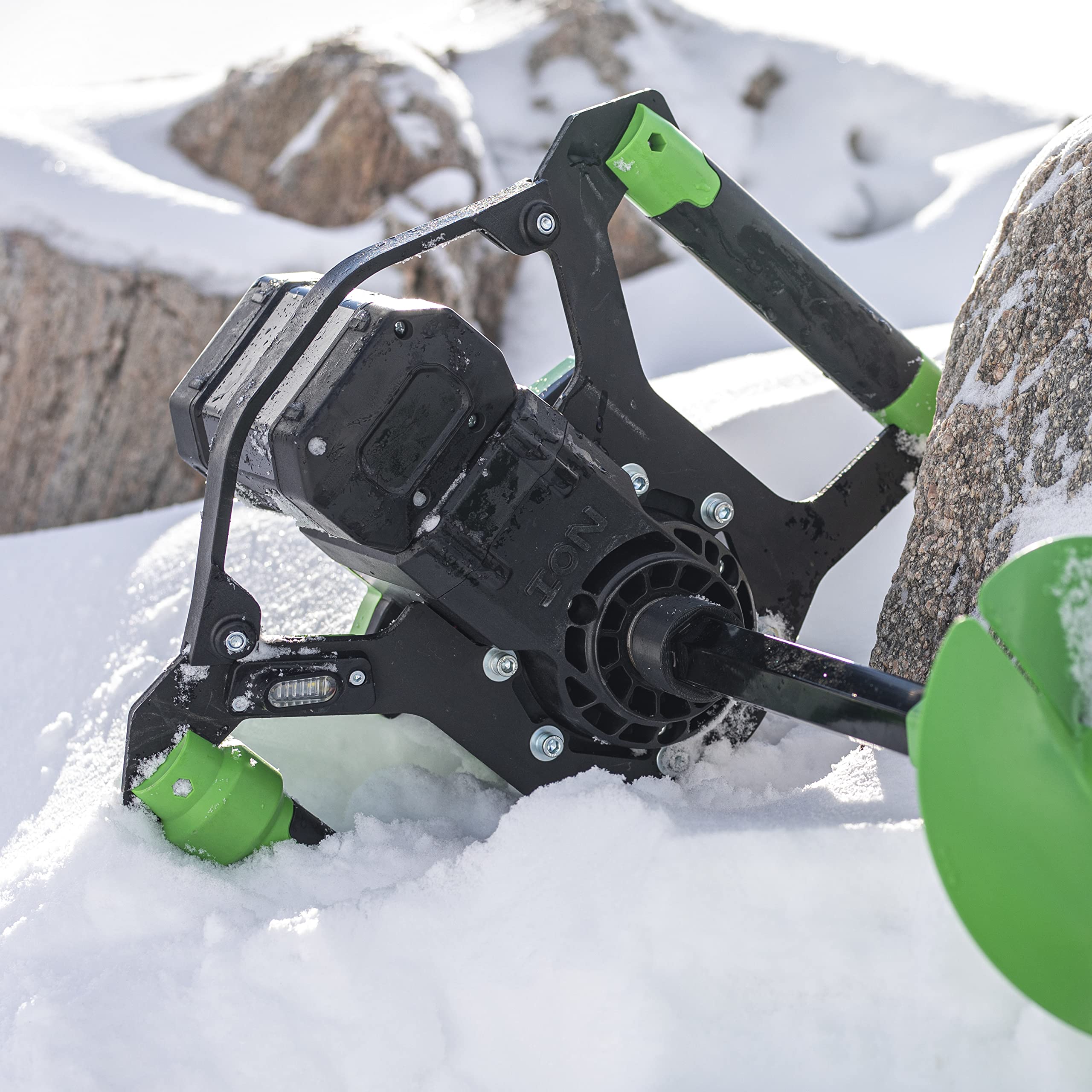 ION Alpha Plus polymer bit emphasizes durable, low-friction performance.