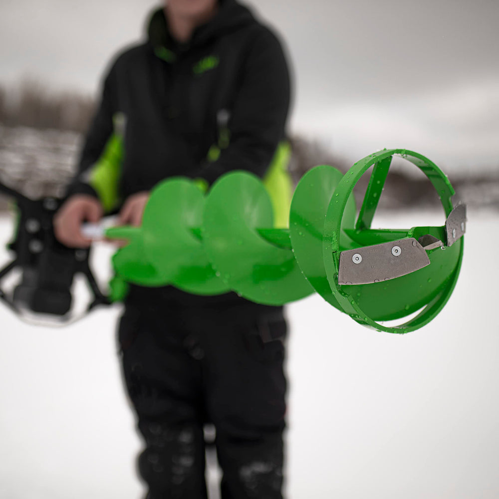 ION Ice Fishing mounting hardware keeps replacement quick and simple.