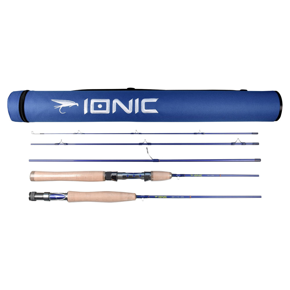 Backpack-friendly Ionic fishing kit ready for adventures