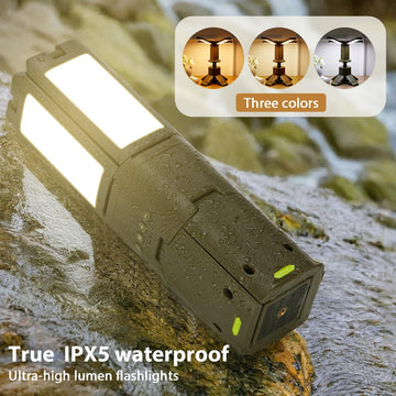 IPARTS EXPERT telescopic camping light Type-C charging powers devices on the go