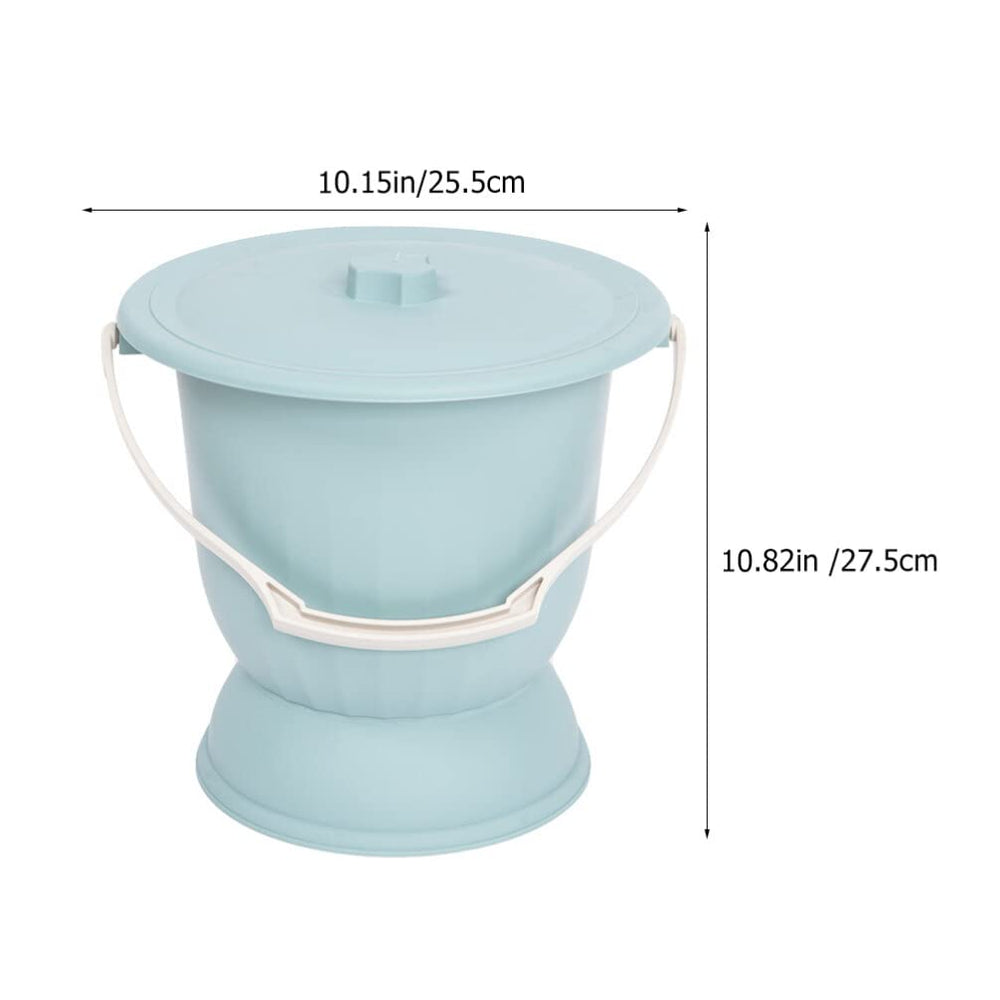 Ipetboom portable bedpan 10.8 inch supports convenient night-time care anywhere.