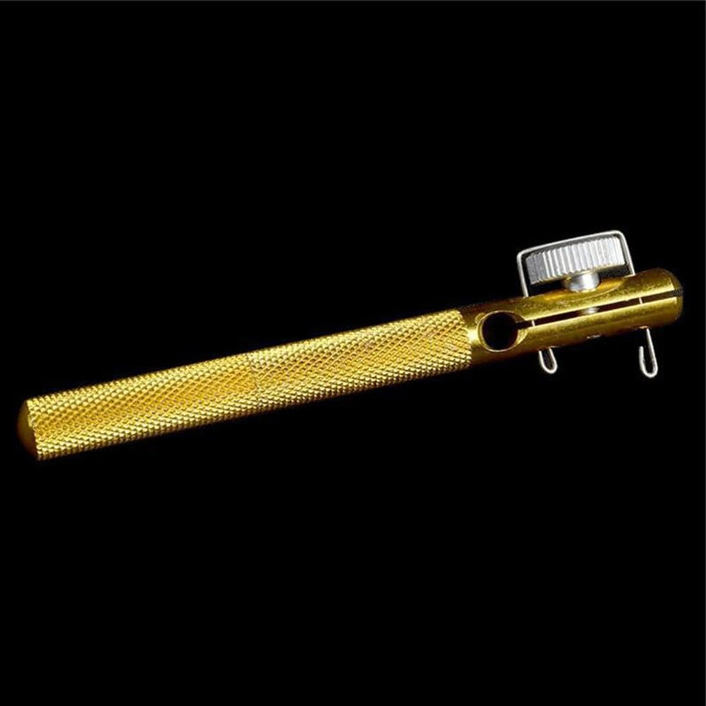 Compact, portable fishing knot tying tool