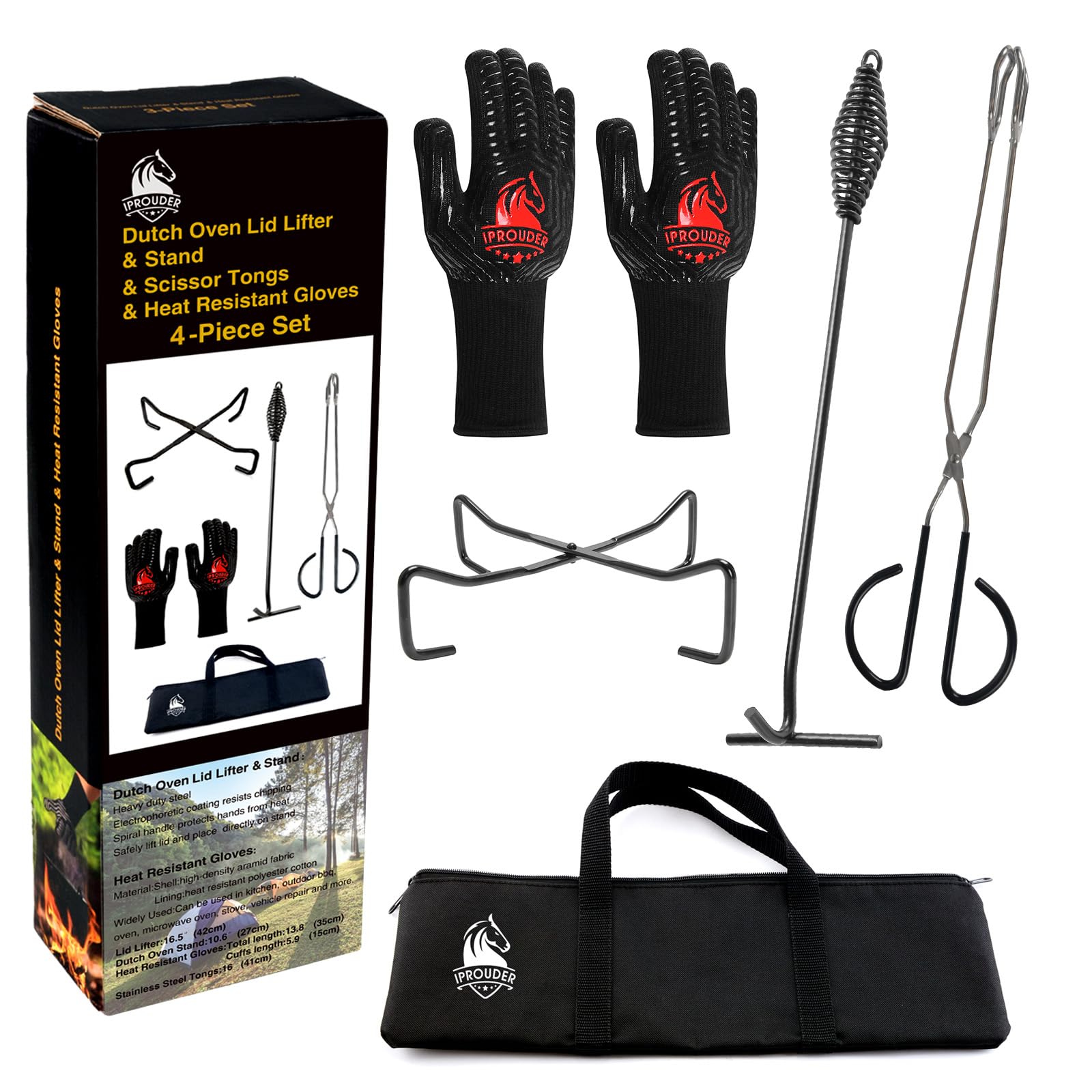 IPROUDER 5in1 kit lid lifter shown for safe hot-lid handling
