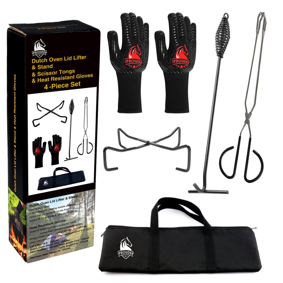 IPROUDER 5in1 kit lid lifter shown for safe hot-lid handling