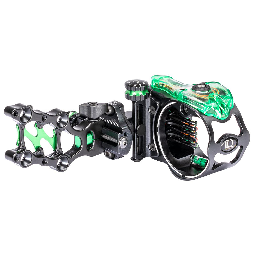 IQ Bowsights Micro 5-pin fully captured fiber optics stay bright when needed