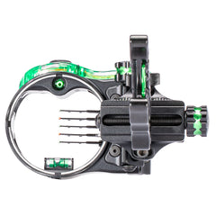IQ Bowsights Micro 5-pin Retina Lock technology ensures consistent peep alignment