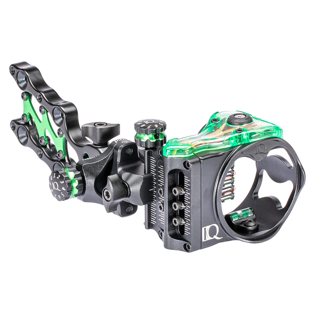 IQ Bowsights Micro 5-pin right-handed multicolor for precise aiming in varied light
