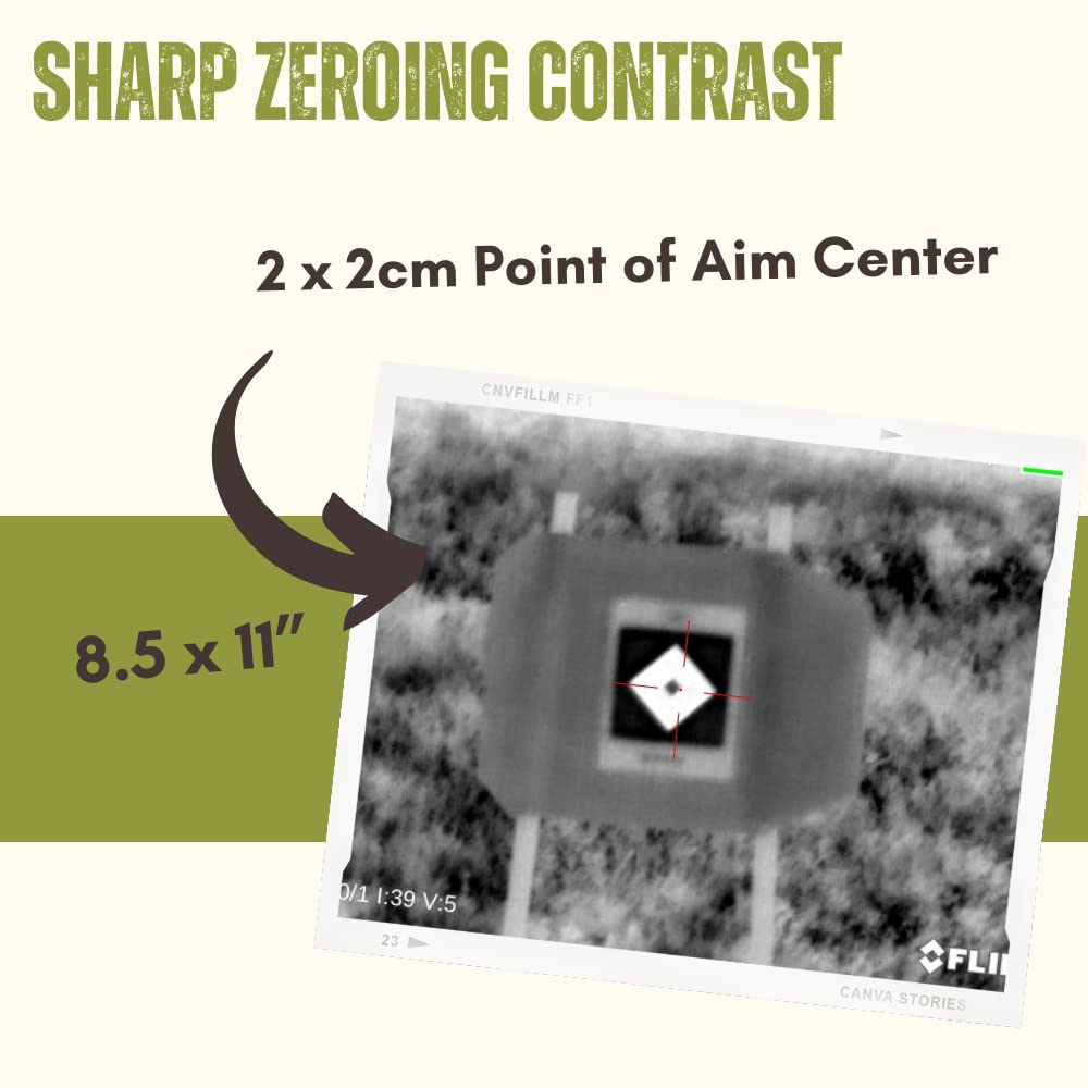 IR.Tools included portable heaters boost indoor visibility for accurate indoor zeroing.