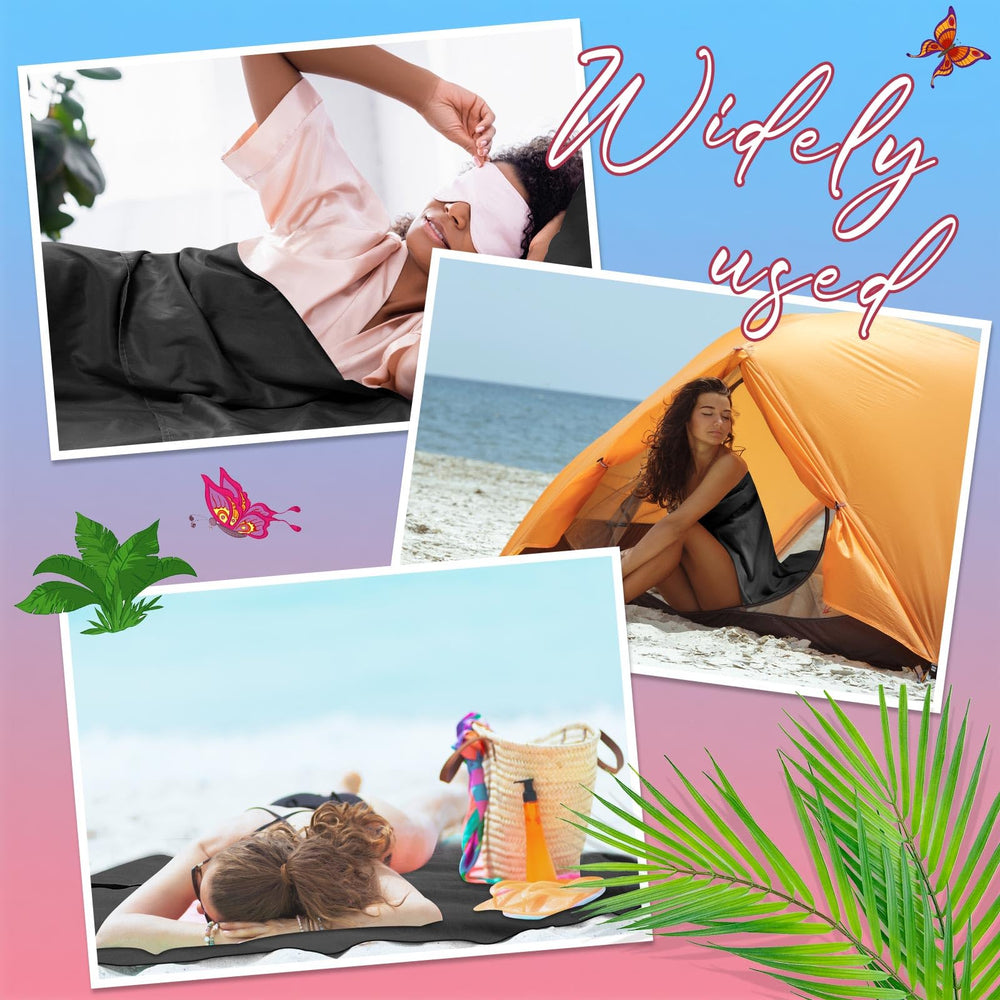 Irenare self tan sleep sack elastic straps keep the bag in place all night