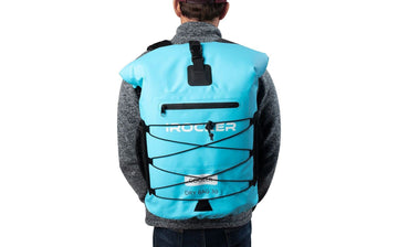 irocker chest strap and waist belt stabilize weight during movement.