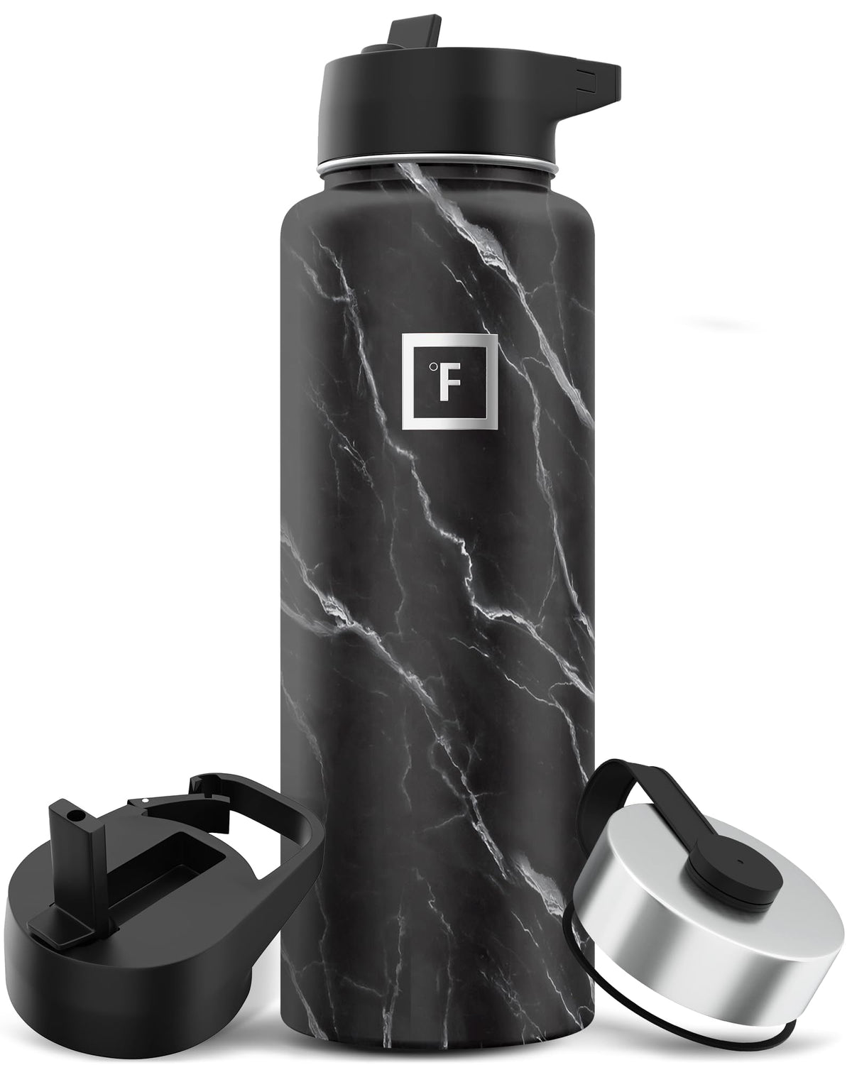 IRON °FLASK 40oz camping bottle ready for long hikes and on-the-go hydration