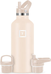 IRON °FLASK camping 32oz sand bottle for dependable outdoor hydration.