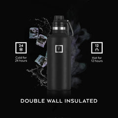IRON °FLASK triple lids demonstrate versatile, spill-free hydration options.