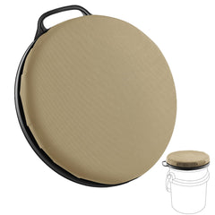 Ironraw Yeti bucket-seat foam cushion provides soft, supportive seating for long outdoor sessions on rugged terrain.