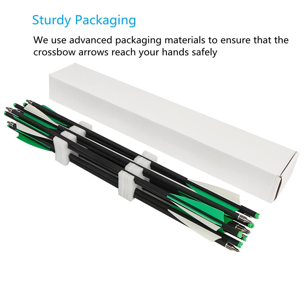 IRQ archery practice with 20-inch crossbow arrows for training