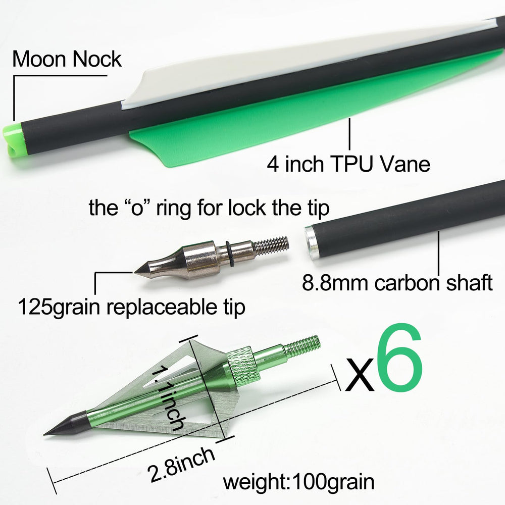 IRQ crossbow bolts 20-inch carbon shaft delivering consistent accuracy in practice