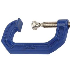 IRWIN C-Clamp swivel pads protect surfaces during clamping operations.