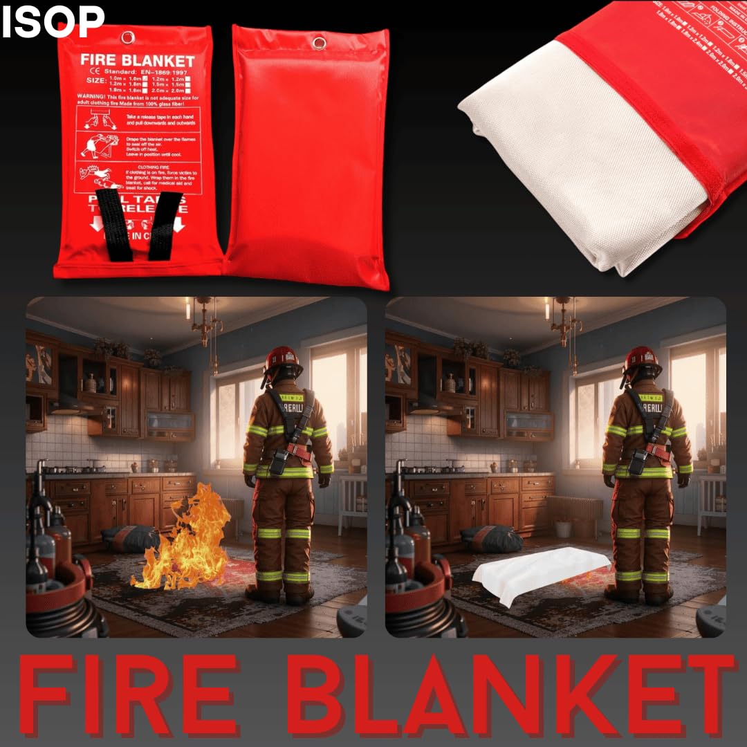 Maintenance-free safety blanket requires no refills or upkeep.