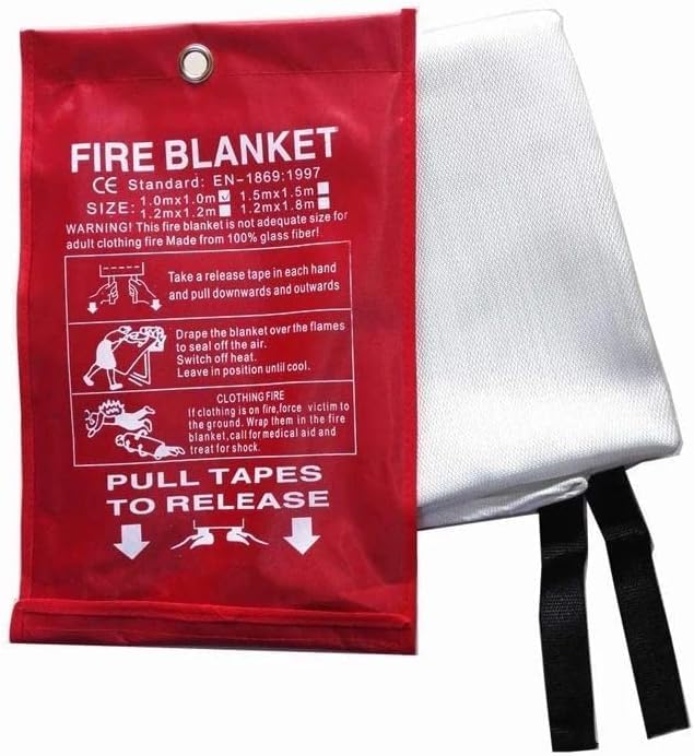 ISOP fireproof blanket 70x78 pack of 2 for ready replacement