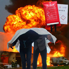 ISOP fireproof blanket 70x78 unfolded for quick use