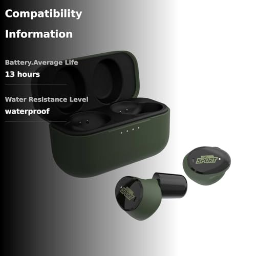 ISOtunes Caliber BT ambient sound control preserves situational awareness during a shoot.