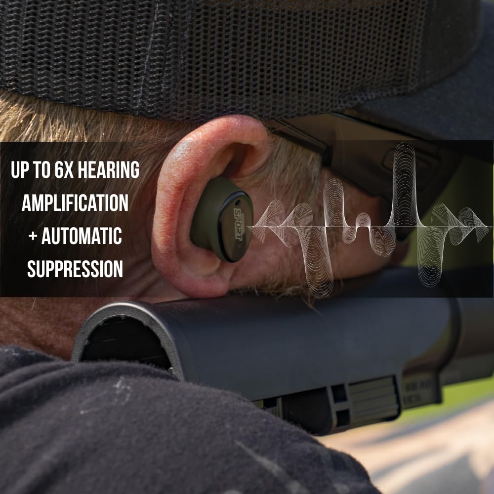 ISOtunes Caliber BT with IP67 rugged protection against dust and water.