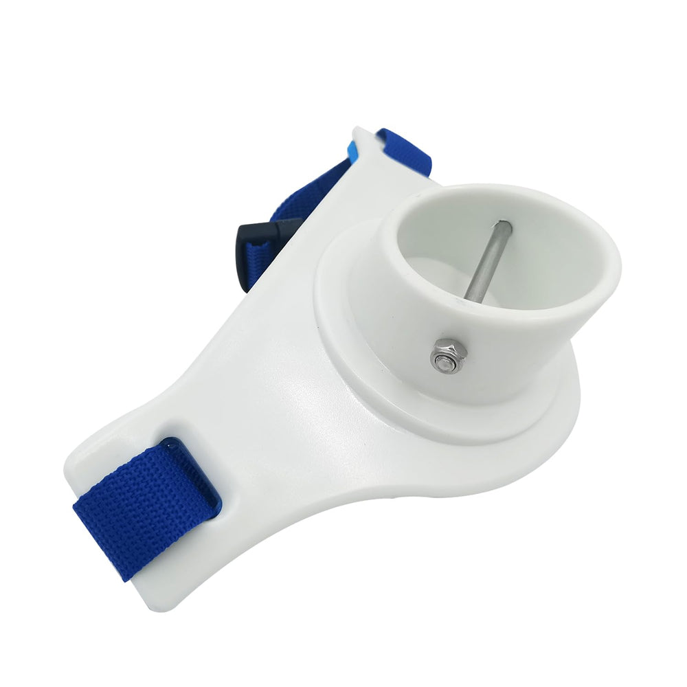 360-degree rotating rod holder detail