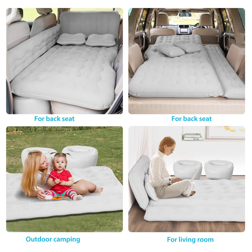ISWEES car bed footrests provide leg relief when resting in the back