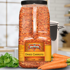Rehydrated Its Delish carrots brighten sauces and recipes.