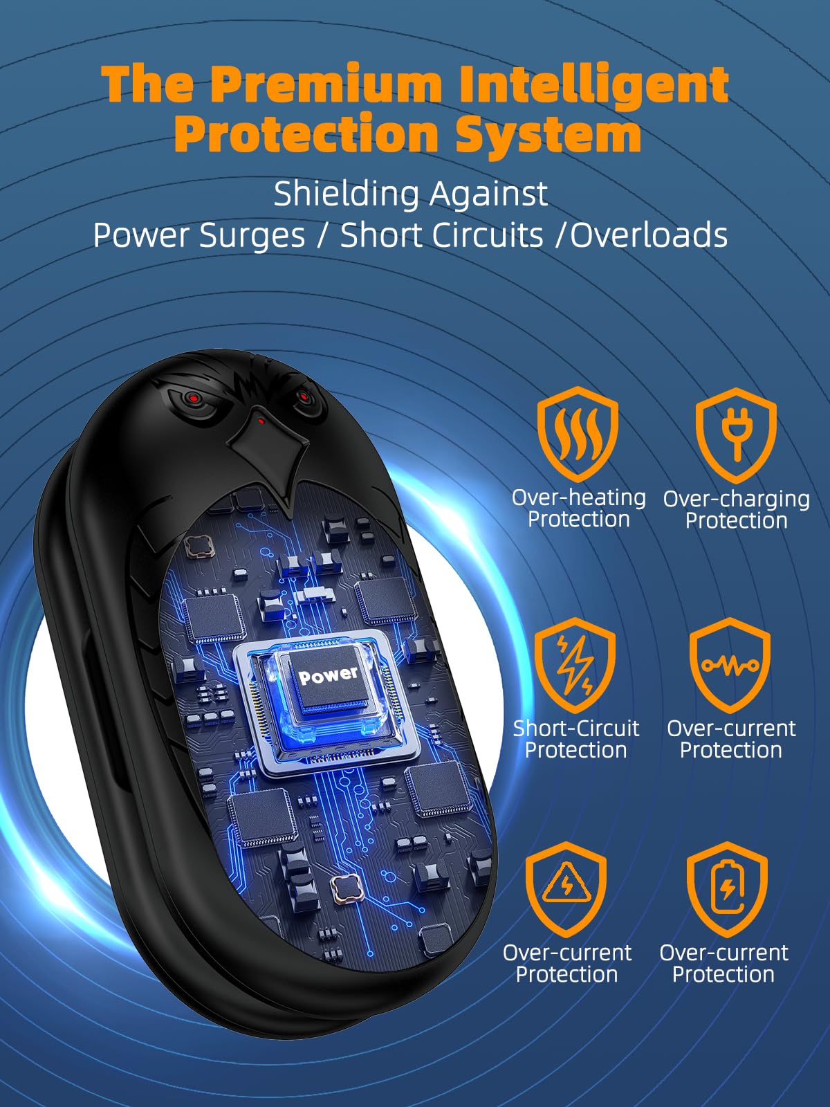 ITSHINY intelligent protection guards against short circuits and overloads.