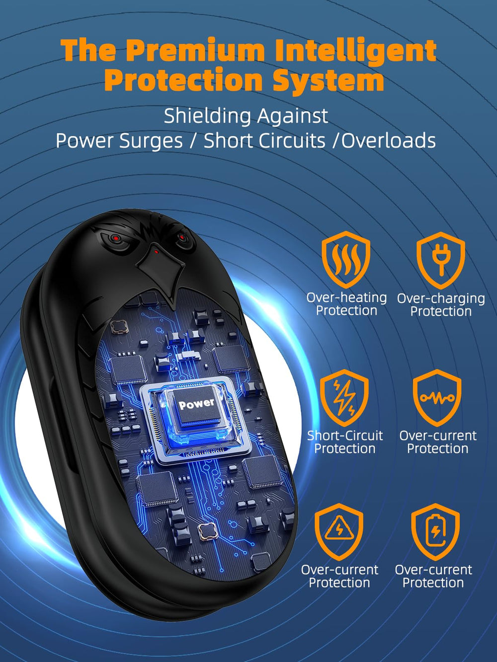 ITSHINY intelligent protection guards against short circuits and overloads.