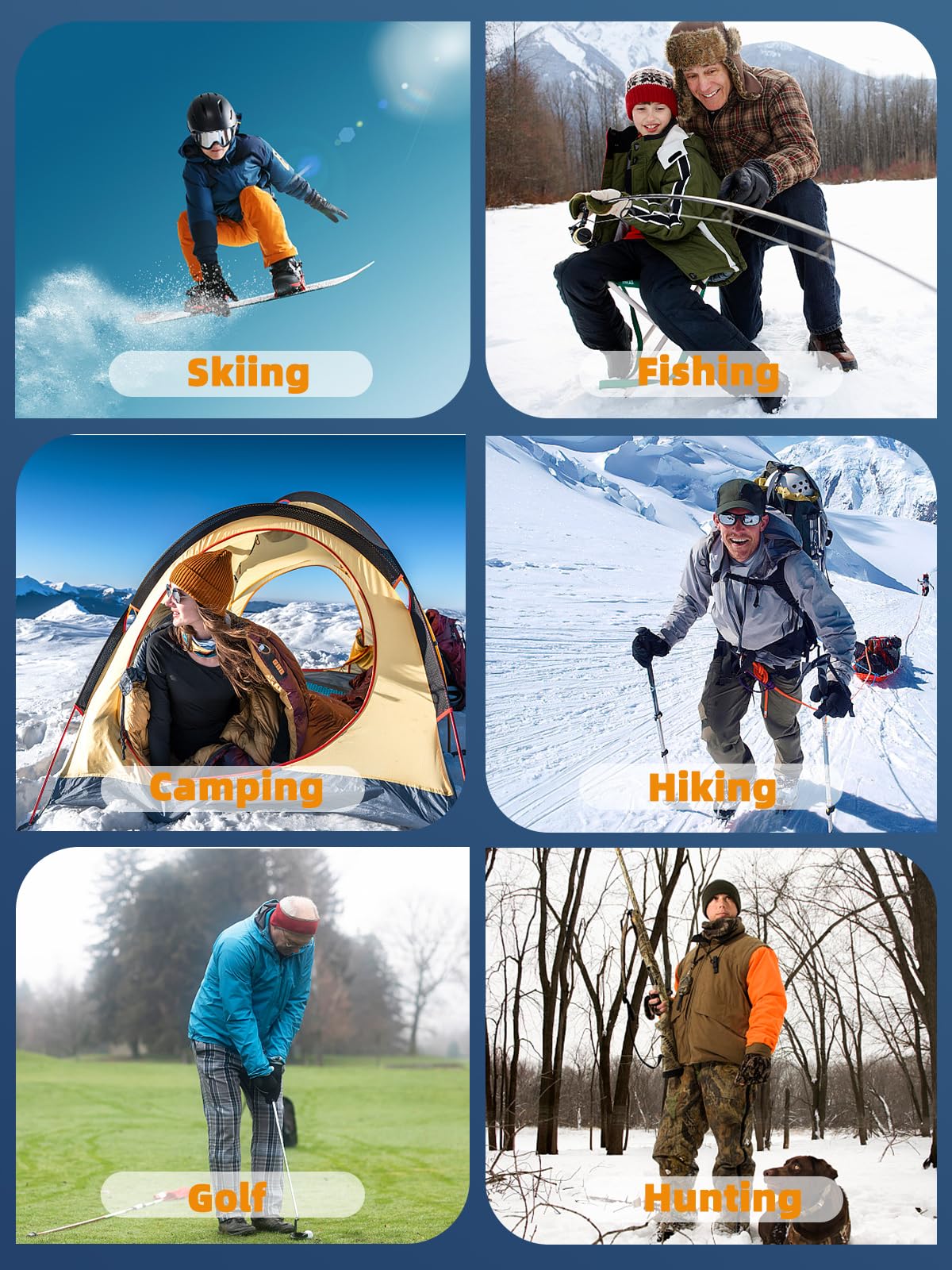 ITSHINY hand warmers in outdoor use support quick warmth during winter hikes and hunting.