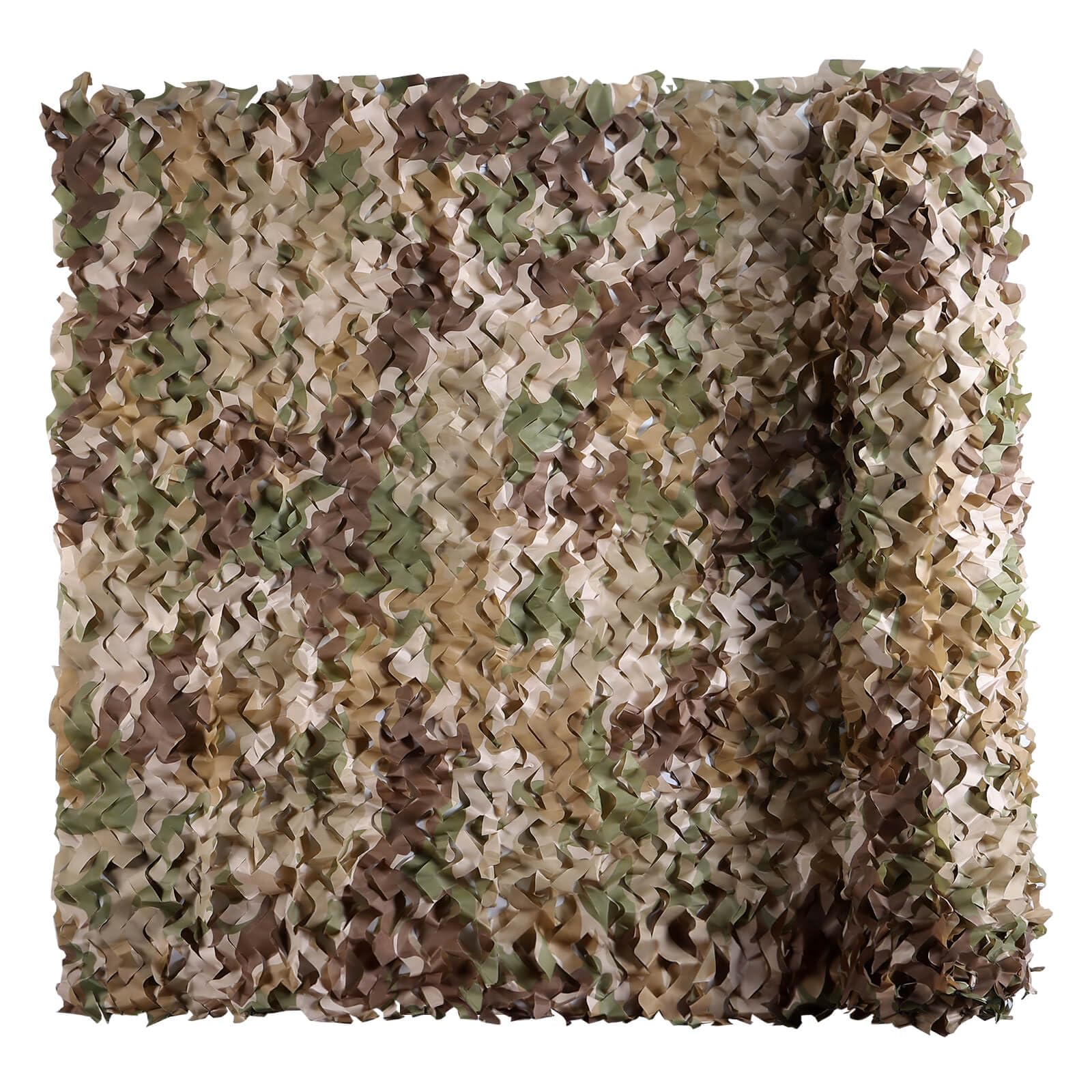iunio camo netting brown overview for hunting and decor versatility