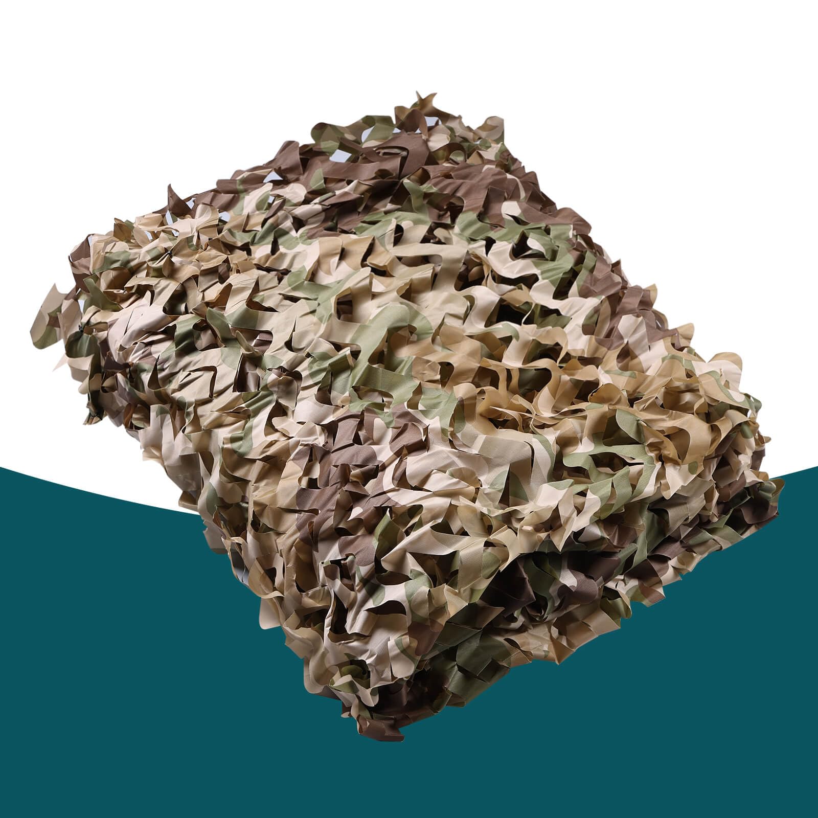 iunio camo netting brown party decor practical for events and themed setups