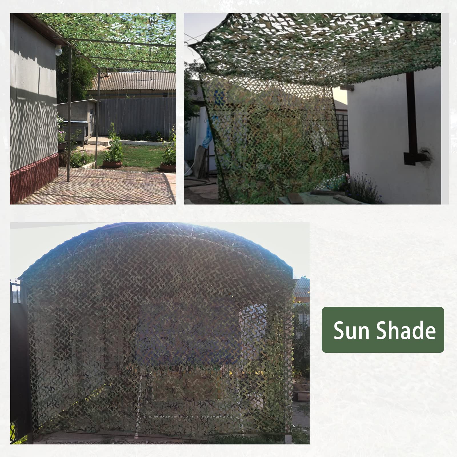 iunio camo netting glare reduction enhances stealth and photography sessions