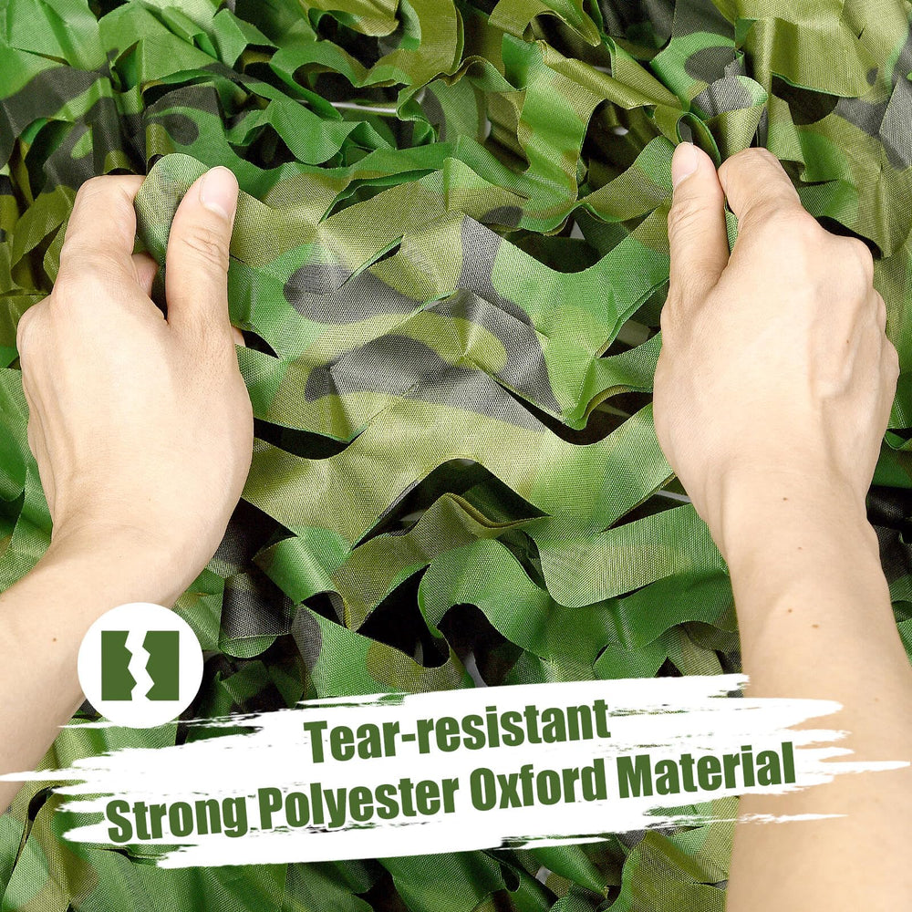 iunio camo netting hunt blind setup highlights easy concealment for outdoor hunts