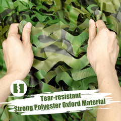 iunio camo netting hunt blind setup highlights easy concealment for outdoor hunts