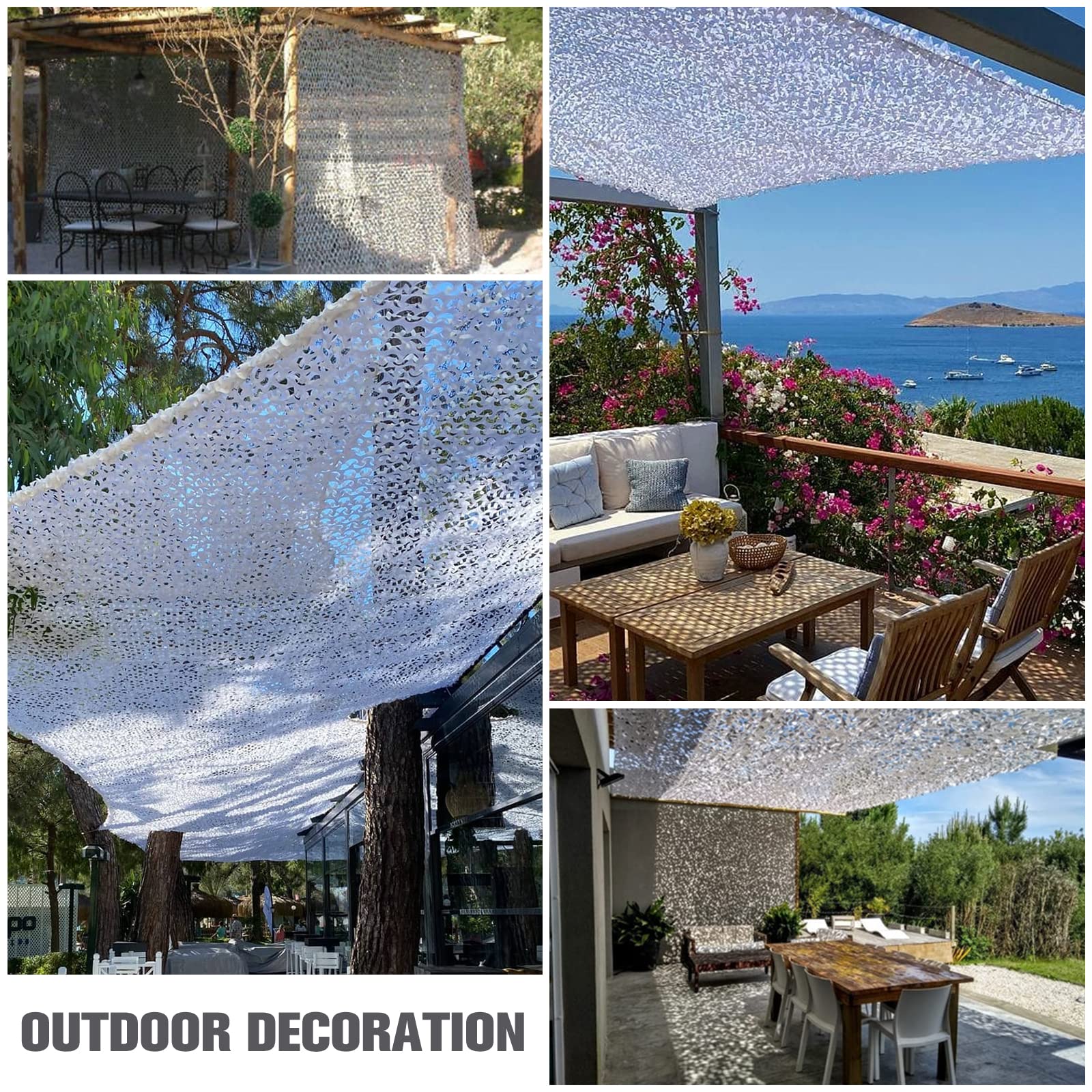 iunio camo netting versatile applications for hunting blinds, decor, and photography
