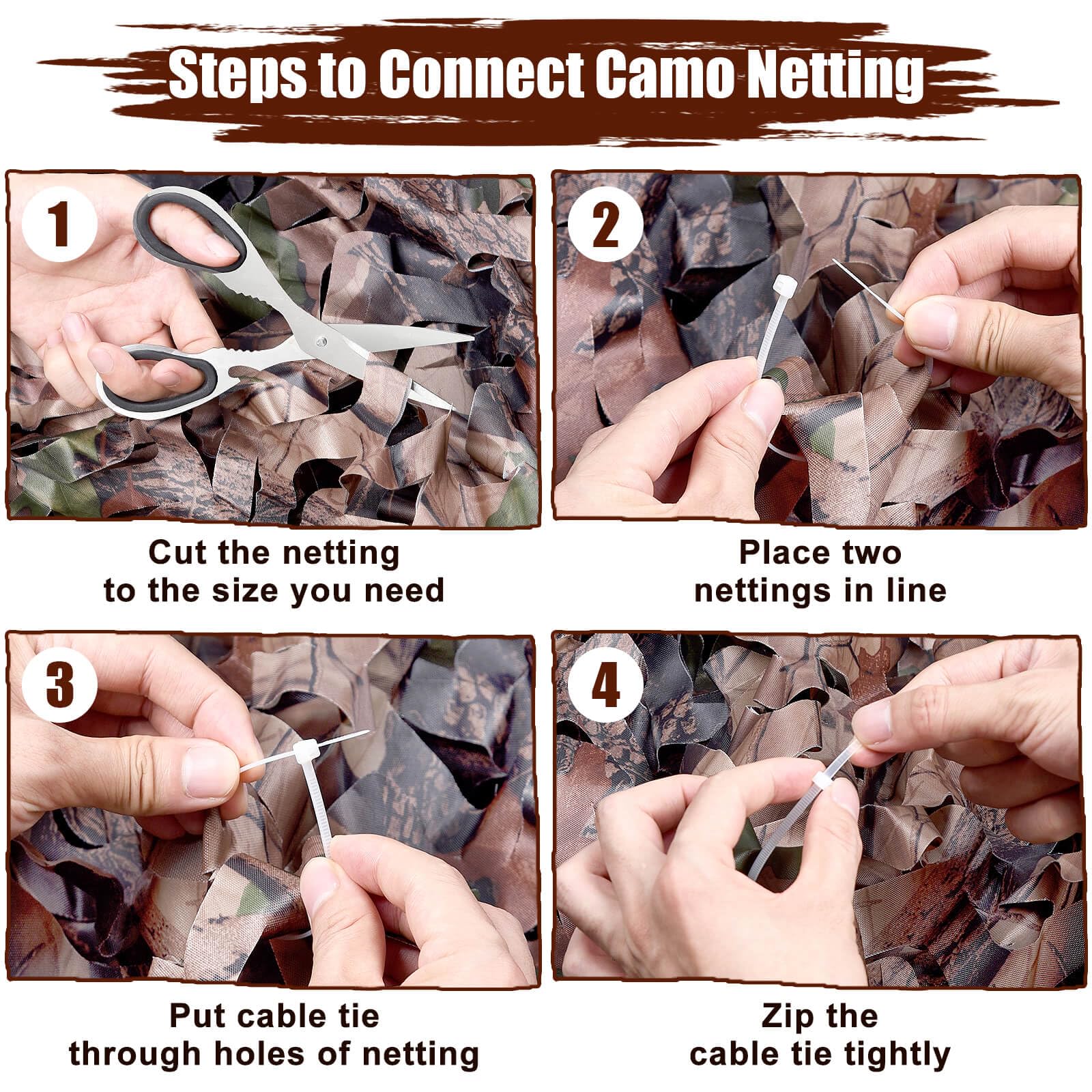 iunio camo netting suitable for military-themed decor and concealment