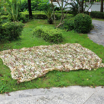 iunio camo netting party decor blends forest vibe for events