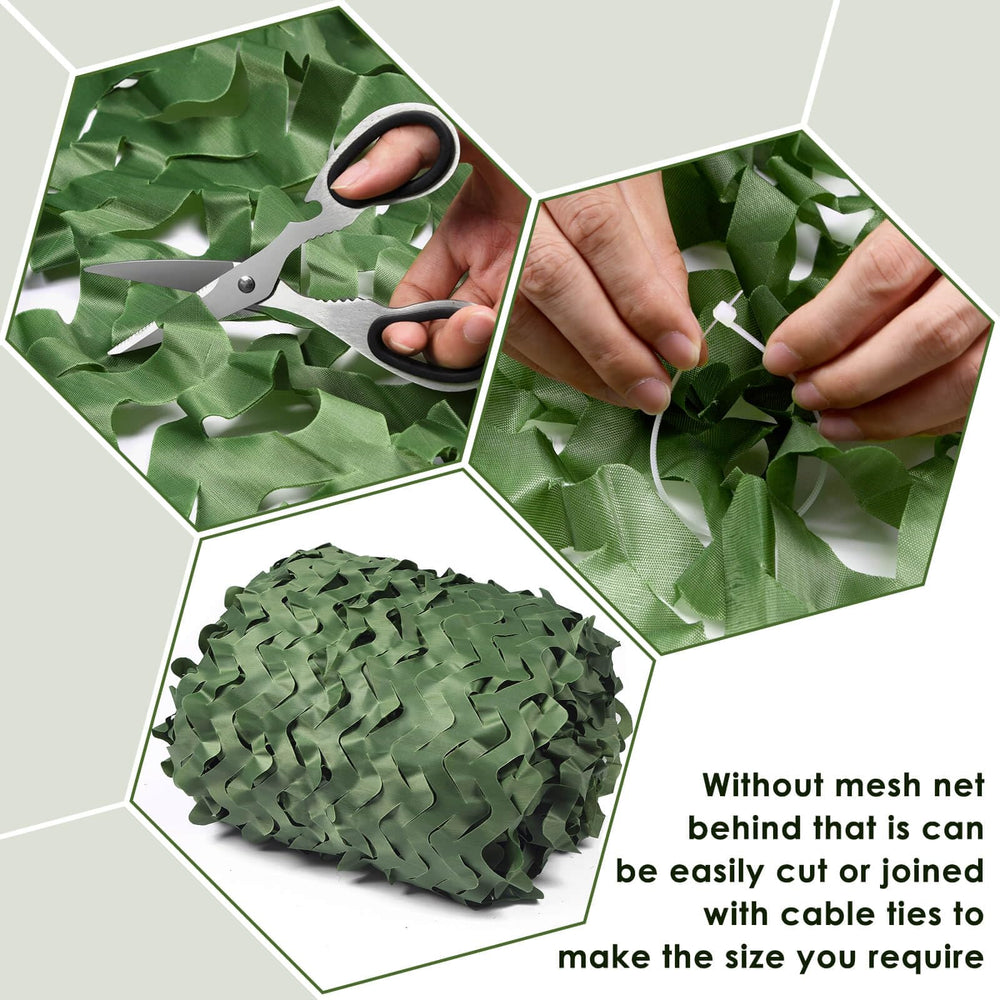 iunio camo netting party decoration creates immersive outdoor event themes