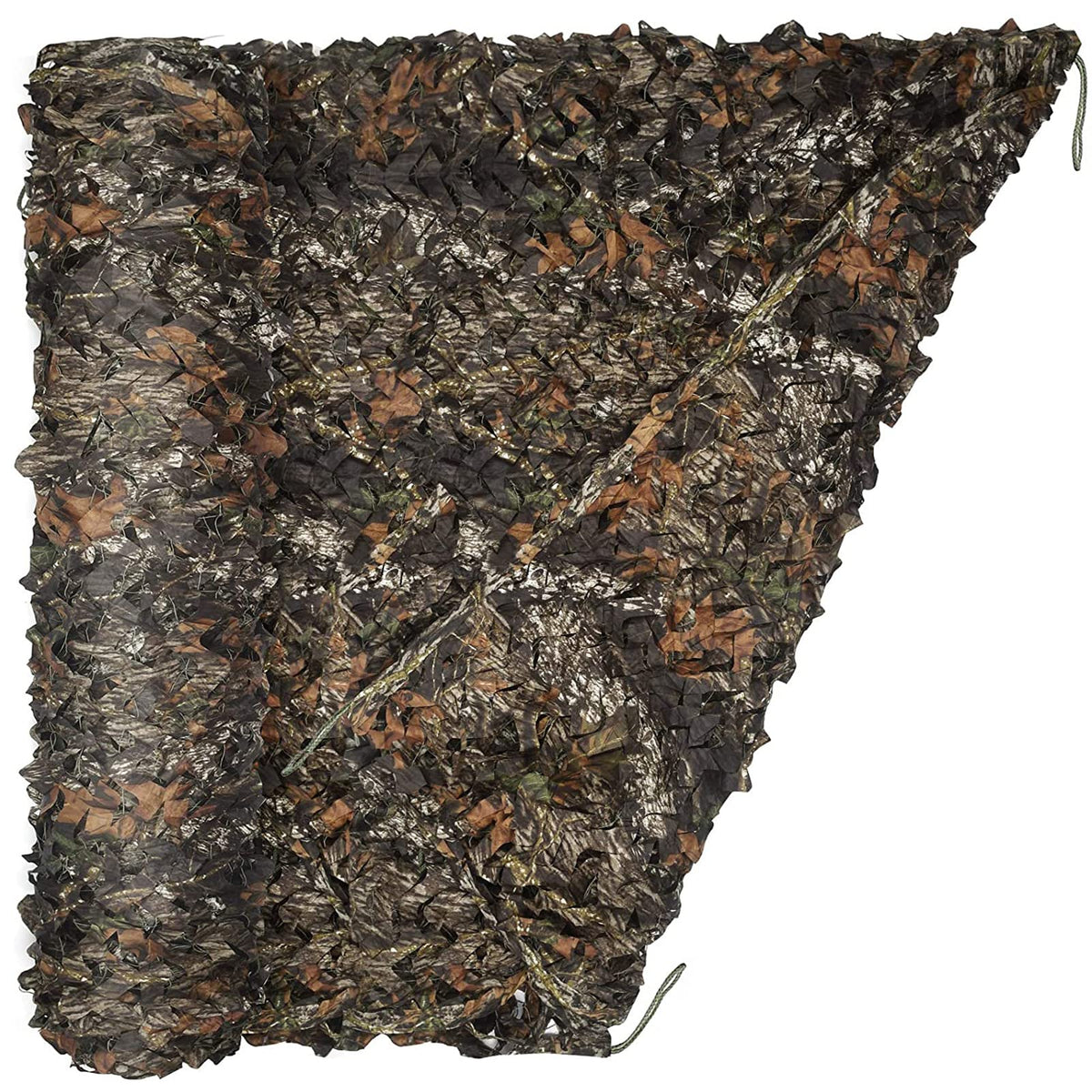 iunio camo netting with realistic leaf print blends with foliage for natural concealment.