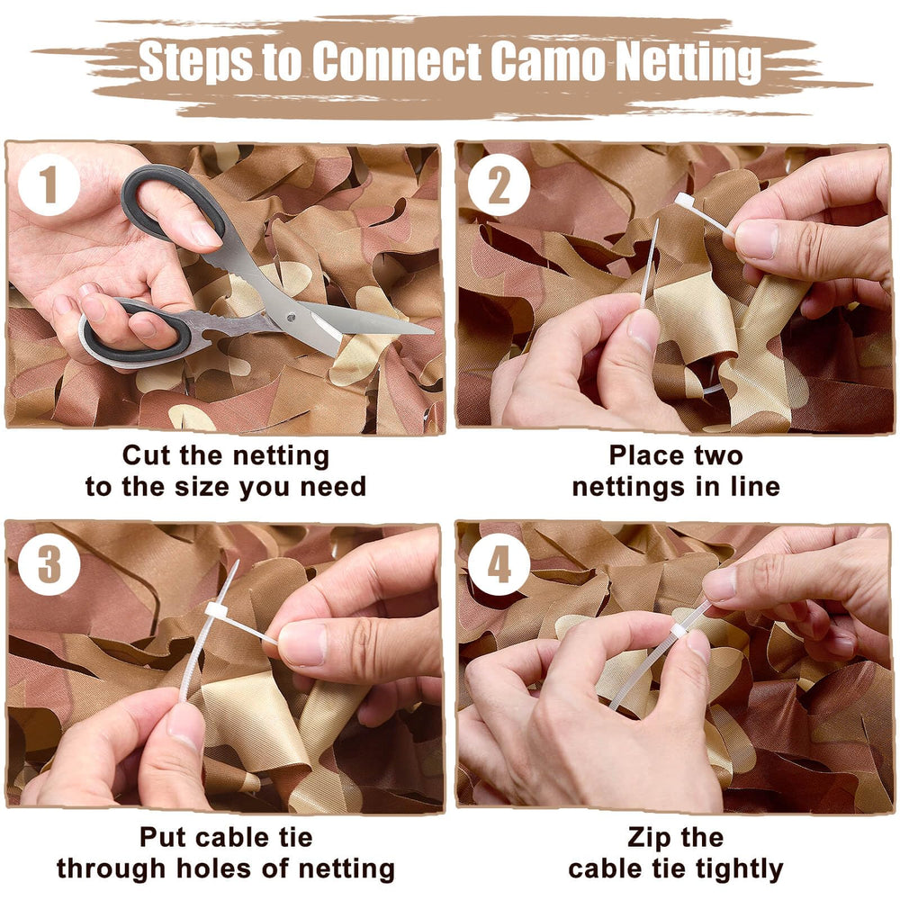 iunio camo netting shoot-through mesh supports discreet shooting and observation.