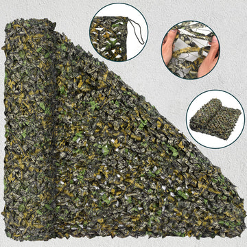 iunio camouflage netting decor in a room for rugged ambience.