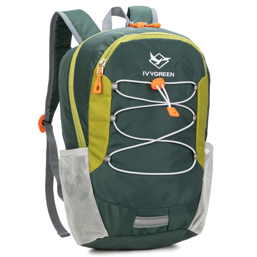IVYGREEN Little Kids Hiking Backpack side view showing compact 14L capacity for day trips