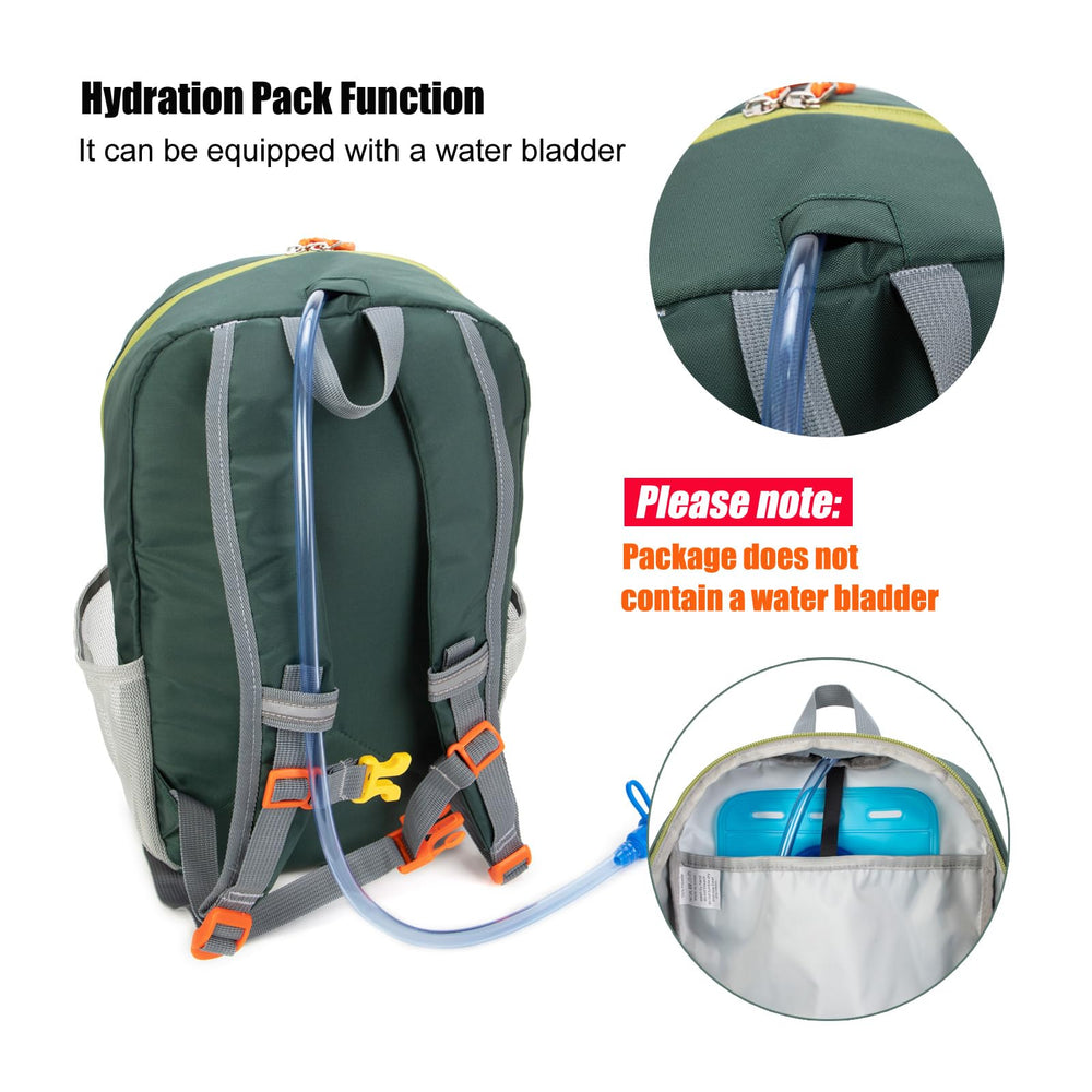 IVYGREEN Little Kids Hiking Backpack water bottle pocket feature supports on-the-go hydration