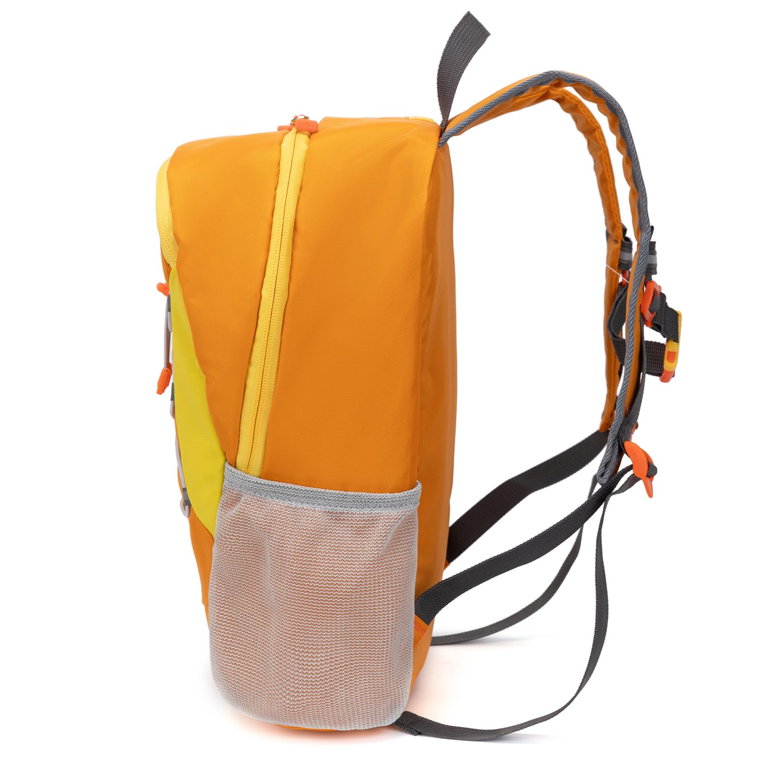 IVYGREEN Little Kids Hiking Backpack orange back panel for secure daily carry
