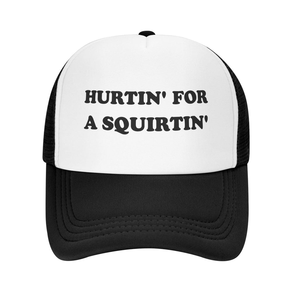 IWDASANSJ Hurtin for A Squirting Hat front view with breathable fabric and sun protection